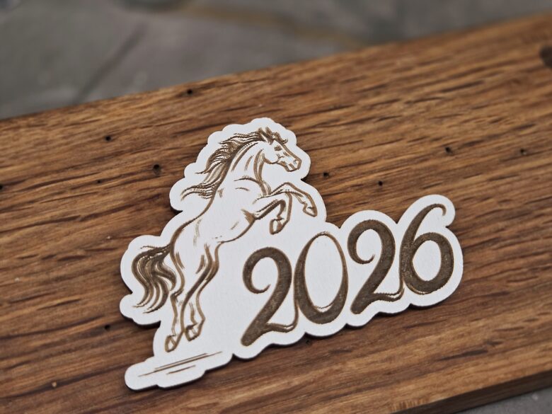 Magnēts - 2026 (zirga gads)