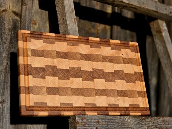 Gala šķiedras dēlītis, ozols + kļava (39,5x25cm)